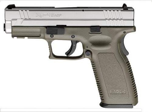 Springfield Armory XD9165SP06 XD Service 45 ACP 4 10+1 Poly Grip OD/SS