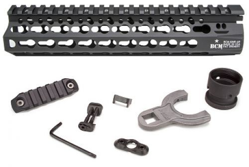 Bravo BCM AR-15 Alpha KeyMod Handguard Aluminum Black 9