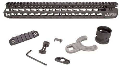 BCM KMR Alpha Handguard 13 Keymod Style Made of Aluminum with Black Anodized Finish for AR-15