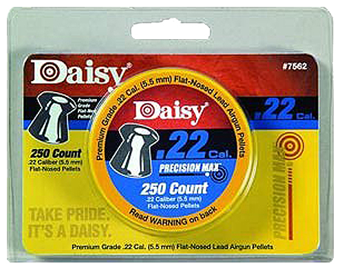 Daisy Flat Nose Pellets .22 Steel