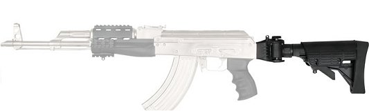 Advanced Technology AK47 Buttstock w/Cheek Rest & Buttpad