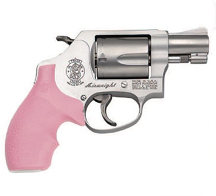 Smith & Wesson Model 637 Airweight Pink 38 Special Revolver