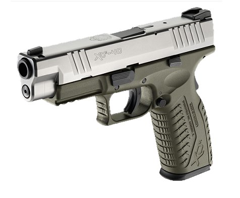 Springfield Armory 40S&W XD M/4.5 Barrel/OD Green/Stainless