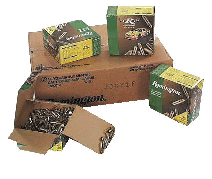Remington .22 LR 36 Grain Plated Hollow Point 6300 Rds.