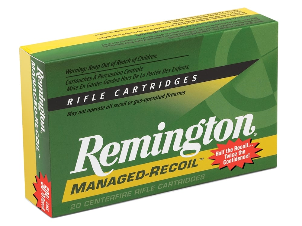 Remington 270 Winchester Managed Recoil 115 Grain Core-Lokt