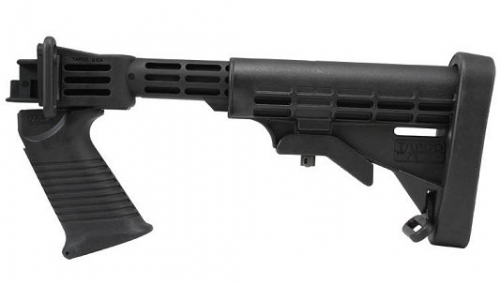 Tapco 6 Position Collapsible Black Stock System