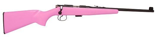 CZ USA Single Round .22 LR w/Pink Polymer Stock & Blue