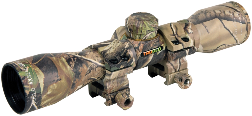 TruGlo Compact 4x 32mm Realtree APG Rifle Scope