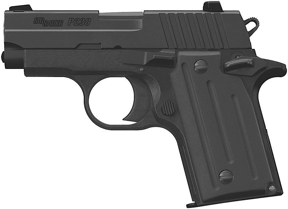 Sig Sauer 238-380-BSS P238 Nitron 6+1 380ACP 2.7