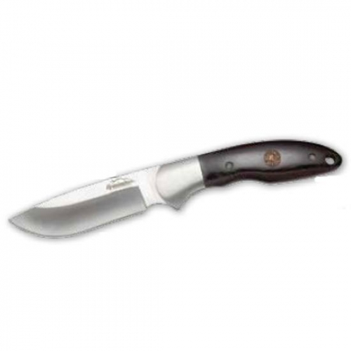 Remington Drop Fixed Knife w/Black Laminated Wood Handle