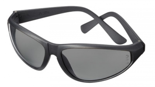 Champion Shooting Glasses w/Full Black Frame/Smoke Lens