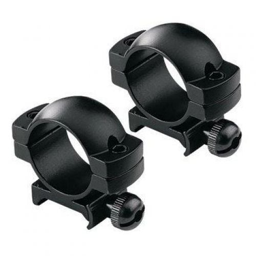 Redfield 1 Medium Aluminum Rings w/Matte Black Finish