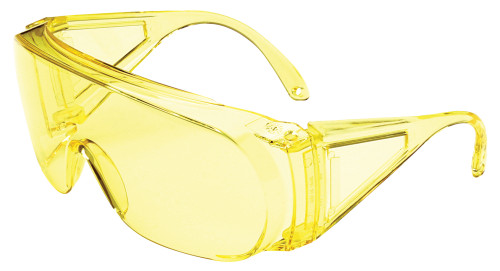 Howard Leight R01702 HL100 OTG Adult Amber Lens Polycarbonate Amber Frame