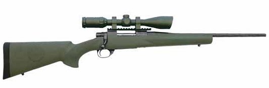 Howa-Legacy 5 + 1 7MM-08 Rem. w/Green Synthetic Stock/Scope & Rings