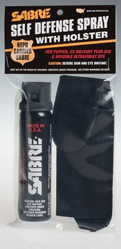 Sabre Flip Top Pepper Spray w/Holster