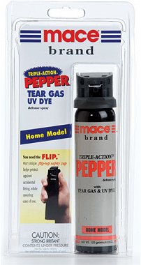 Mace Security International CN-Tear Gas/OC-Pepper/UV-Dye Hom