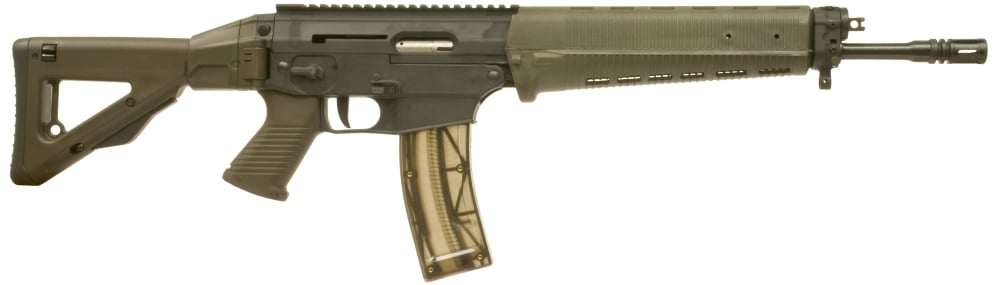 Sig Sauer 22 LR Model 522 17 Blued Barrel Green Synthetic S