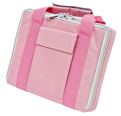 Bulldog 11 x 9 Pink Nylon Single Pistol Case