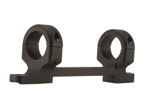 DNZ Products 1 Low Matte Black Long Action Base/Rings/Winch