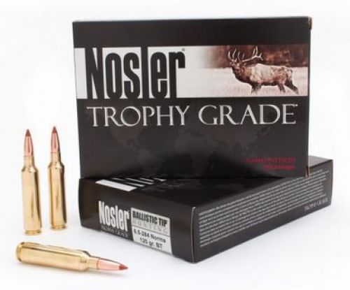 Nosler Trophy Grade 6.5-284 Norma 120 Grain Ballistic Tip Ammo (20ct)