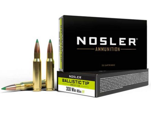 Nosler 308 Winchester 165 Grain Ballistic Tip