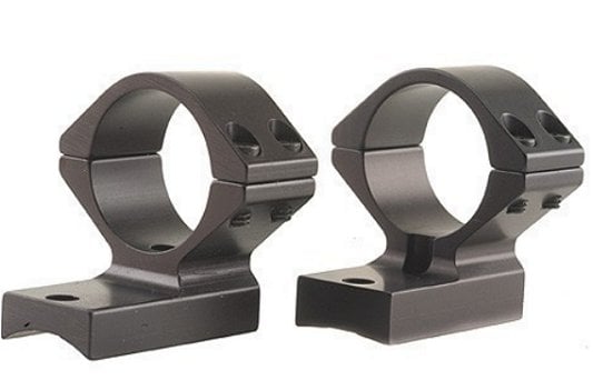 Talley Black Anodized 1 Medium Extended Rings/Base Set For