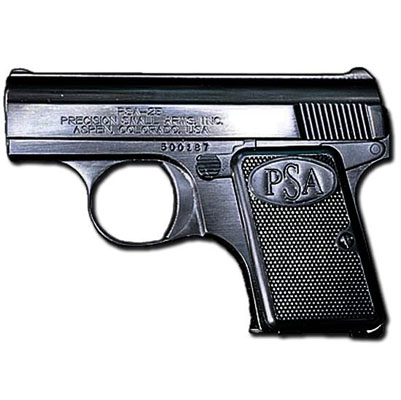 Precision Small Arms 6 + 1 Round 25 ACP w/Stainless  Finish/