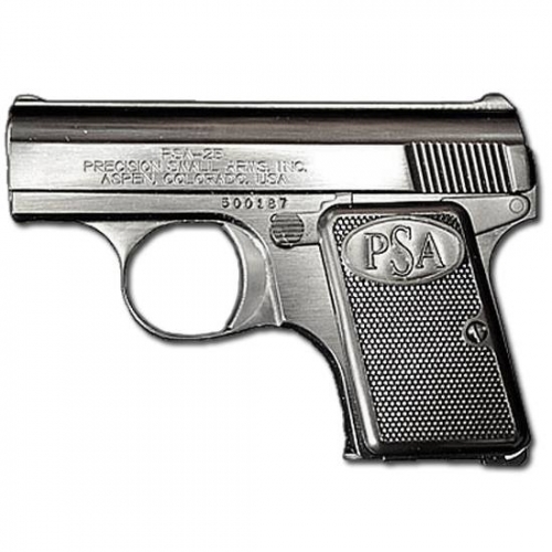 Precision Small Arms 6 + 1 Round 25 ACP w/Satin Finish