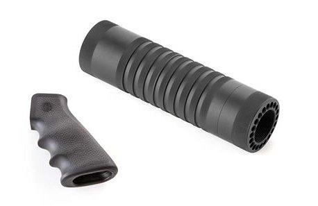 Hogue AR15/M16 (Carbine) OverMold Rubber Grip/Aluminum Free