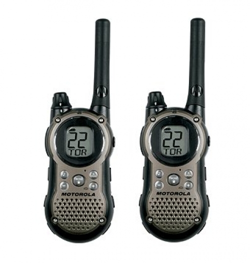 Motorola Gray 2 Way Radio w/28 Mile Range