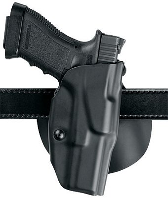 Safariland Black Automatic Locking System Paddle Holster