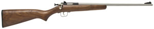 Crickett Single Round .22 LR  w/Stainless Barrel/Wood S