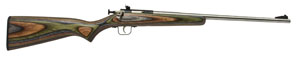 Crickett Single Round .22 LR  w/Stainless Barrel/Camo L - 252SS