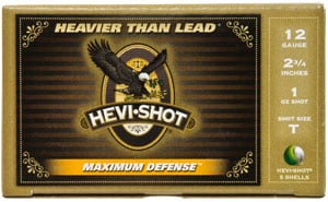 Hevishot Maximum Defense 2.75 12 GA 1oz T Round 5 Box/20 Case