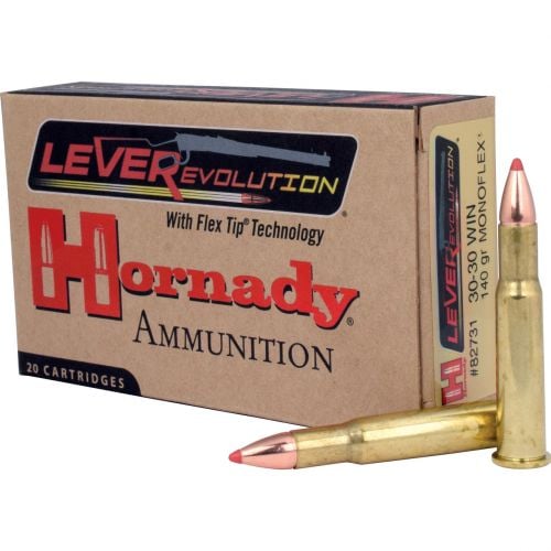 Hornady LeveRevolution 30-30 Winchester 140gr FTX 20gr box