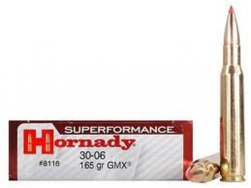 Hornady GMX .30-06 Springfield Gilding Metal Expanding 165 GR