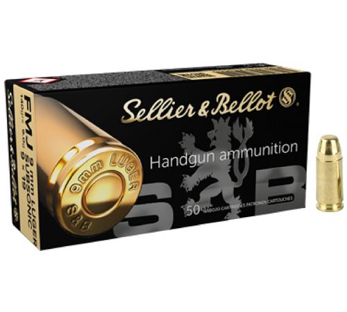 SELLIER & BELLOT 9mm Full Metal Jacket 140 GR 1000 f