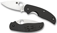 Spyderco Sage Folder CPM-S30V Clip Point Blade Carbo