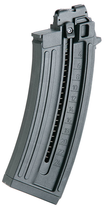 ATI GSG AK-22 Magazine 24RD .22 LR Black Polymer