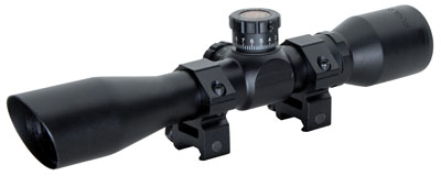 TruGlo TruBrite Xtreme Compact Tactical 4x 32mm Mil-Dot Reticle Rifle Scope