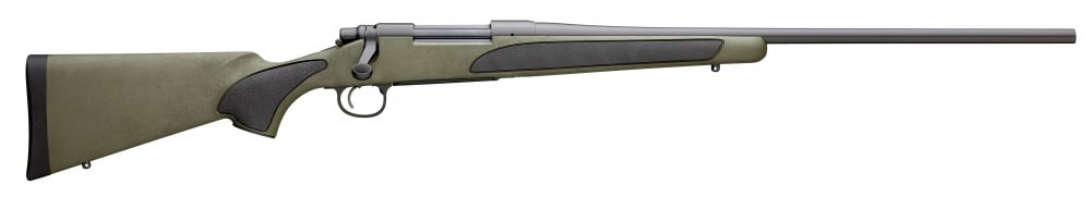 Remington 700 XCR II Bolt Action Rifle .300 WSM 24 Barrel 3 Round Black Green Hogue Stock Black Finish Barrel