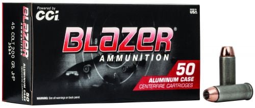 CCI Blazer 45 Long Colt 200 Grain Jacketed Hollow Point 50rd box