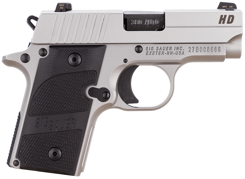 Sig Sauer 238-380-HD P238 HD 6+1 .380 ACP 2.7