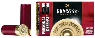 Fed Prem Personal Defense 12 ga 2.75 34 Pellets 4 B
