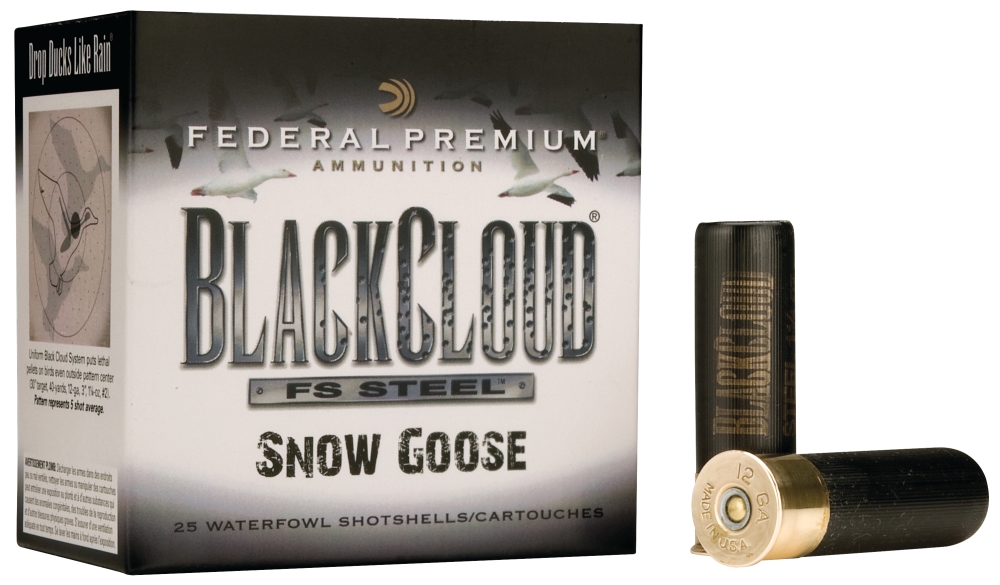 Federal Premium Black Cloud Waterfowl 12 ga 3 25rd