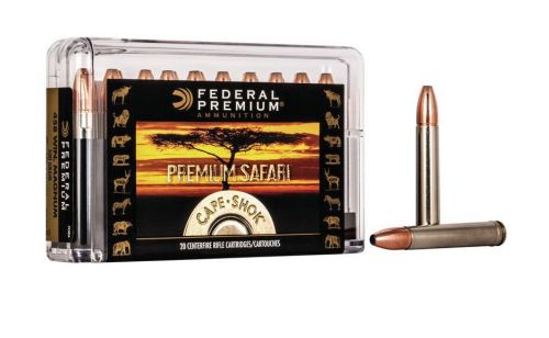 Federal Premium Safari Cape-Shock Swift A-Frame 458 Winmag Ammo 20 Round Box
