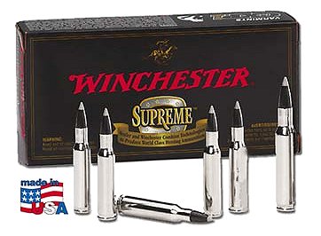 Winchester Ammo Supreme 22-250 Remington Ballistic Silvertip
