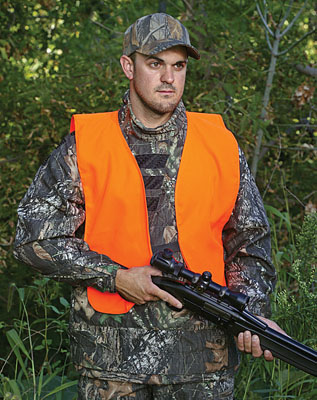 Allen Youth Hunting Vest Orange Adult Quiet Acrylic