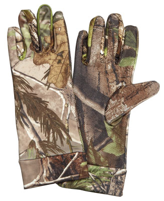 Hunters Specialties Gloves Realtree APG Unlined Spandex Smal