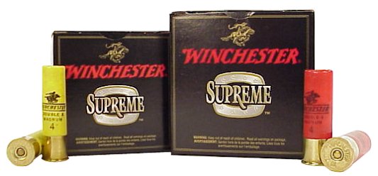 Winchester 20 Ga. Supreme Double Action X Magnum 3 1 1/4 oz, #4 Co